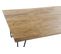 Table Basse En Bois De Sheesham Et Métal Coloris Marron / Noir - L. 115 X P. 60 X H. 40 Cm