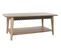 Table Basse En Bois De Sheesham Coloris Noir / Naturel - L. 117 X P. 60 X H. 45 Cm