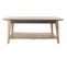 Table Basse En Bois De Sheesham Coloris Noir / Naturel - L. 117 X P. 60 X H. 45 Cm