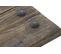 Table Basse En Bois D'orme Coloris Marron - Longueur 110 X Profondeur 70 X Hauteur 40 Cm