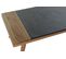 Table Basse En Bois D'acacia Coloris Naturel Et Noir - Longueur 130 X Profondeur 60 X Hauteur 45 Cm
