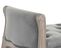 Banquette En Bois De Caoutchouc Coloris Gris /naturel - L. 65 X P. 46 X H. 60,5 Cm