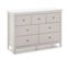 Commode, Meuble De Rangement En Pin Coloris Blanc - Longueur 110 X Profondeur 40  X Hauteur 80 Cm