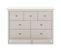 Commode, Meuble De Rangement En Pin Coloris Blanc - Longueur 110 X Profondeur 40  X Hauteur 80 Cm