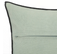 Lot De 6 Coussin Décoratif Déhoussable En Lin Et Coton Coloris Vert Céladon