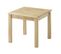 Table Basse Carrée En Bois De Chêne Massif - Longueur 50 X Hauteur 45 X Profondeur 50 Cm