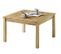 Table Basse En Bois De Chêne Sauvage Huilé - Longueur 70 X Hauteur 45 X Profondeur 70 Cm