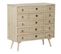 Buffet, Meuble De Rangement En Bois Coloris Naturel - L. 80 X P. 35 X H.  82 Cm