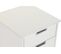 Chevet commode, Meuble De Rangement En Bois Mdf Coloris Blanc - L. 40 X P. 40 X H. 50 Cm