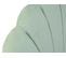 Tête De Lit En Mdf Et Polyester Coloris Vert - Longueur 168 X Profondeur 10 X Hauteur 160 Cm