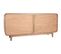 Buffet, Meuble De Rangement En Bois Coloris Naturel - L. 160 X P. 38 X H. 75 Cm