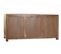 Buffet, Meuble De Rangement En Bois D'acacia Coloris Naturel - L. 170 X P.  45 X H. 80 Cm