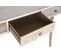 Table Console En Bois De Sapin Coloris Blanc, Naturel  - L. 120 X P. 35 X H. 80 Cm