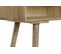 Table Console En Bois De Sapin Coloris Naturel - Longueur 95 X Profondeur 40 X Hauteur 75 Cm