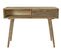 Table Console En Bois De Sapin Coloris Naturel - Longueur 95 X Profondeur 40 X Hauteur 75 Cm