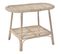 Table D'appoint En Bois De Rotin Coloris Naturel - Longueur  61 X Profondeur  30 X Hauteur  46  Cm