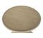 Table D'appoint Ronde En Bois De Rotin Coloris Naturel - Diamètre  60,5 X Hauteur 60 Cm