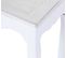 Set De 3 Table D'appoint En Bois Mdf Coloris Blanc