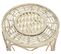 Set De 2 Table D'appoint Ronde En Rotin Coloris Naturel - Diamètre 50/50 X Hauteur 41.5/40 Cm