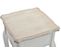 Set De 2 Tables D'appoints En Bois De Sapin  Coloris Naturel, Blanc