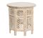 Table D'appoint En Bois De Manguier Coloris Naturel - Diamètre 53  X Hauteur 53 Cm