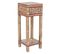 Table D'appoint En Bois De Manguier Multicolore - Longueur 30 X Profondeur 31 X Hauteur 80,50 Cm