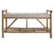 Banquette En Bambou Coloris Naturel -  Longueur  100 X Profondeur  44 X Hauteur  55 Cm