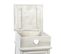 Commode, Meuble De Rangement En Bois Coloris Beige, Gris -  L. 36 X P. 31 X H. 61 Cm