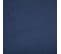 Pouf Rond , Repose-pieds En Velours Coloris Bleu Foncé - Diamètre 44 X Hauteur 64 Cm