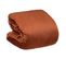 Dessus De Lit En Polyester Coloris Rose Terracotta - Longueur 260 X Profondeur 240 X Hauteur 4 Cm