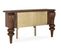 Buffet En Bois De Manguier Coloris Noisette Et Bronze  - L. 158   X P. 55 X H. 90  Cm