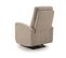 Fauteuil Relax Électrique En Tissu Waterproof Couleur Crème - L. 66 X P. 88 X H. 103 Cm