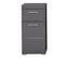 Meuble Bas De Salle De Bain Coloris Gris Anthracite Mat,  Gris Anthracite Brillant