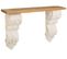 Meuble Console, Table Console En Bois Coloris Naturel , Blanc- L.  153 X P. 32,5  X H. 93 Cm