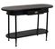 Meuble Console, Table Console Avec 1 Tiroir En Métal Coloris Noir - L. 120 X P. 41 X H. 75 Cm