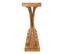 Meuble Console, Table Console En Bois Coloris Naturel - L. 173 X P. 30 X H. 77 Cm