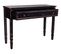 Meuble Console, Table Console En Bois Avec 1 Tiroir Coloris Noir - L. 112 X P. 38 X H. 82 Cm