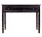 Meuble Console, Table Console En Bois Avec 1 Tiroir Coloris Noir - L. 112 X P. 38 X H. 82 Cm