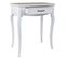 Meuble Console, Table Console En Bois Avec 1 Tiroir Coloris Blanc - L. 60 X P. 40 X H. 72,50 Cm