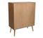 Meuble Console, Table Console En Bois Avec 2 Portes Coloris Naturel -  L. 74 X P. 36 X H. 94 Cm