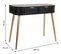 Meuble Console, Table Console En Bois Coloris Noir - L. 88 X P. 42 X H. 78 Cm