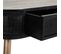 Meuble Console, Table Console En Bois Coloris Noir - L. 88 X P. 42 X H. 78 Cm