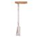 Meuble Console, Table Console En Bois Sculpté Coloris Naturel, Blanc -  L. 81  X P. 30 X H. 82 Cm