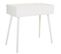 Meuble Console, Table Console Avec 2 Tiroirs En Bois Coloris Blanc  -  L. 80  X P. 42  X H. 79  Cm