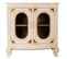 Meuble Console, Table Console En Bois  Avec 2 Portes Coloris Blanc - L. 96 X P. 42 X H. 90 Cm