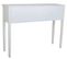 Meuble Console, Table Console En Bois Avec 4 Tiroirs Et 1 Porte Coloris Blanc