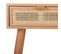 Meuble Console, Table Console En Bois Avec 2 Tiroirs Coloris Naturel - L.  120 X P. 42 X H. 79 Cm