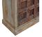 Buffet, Meuble De Rangement En Bois Coloris Marron Vieilli - L. 210 X P. 48  X H. 90  Cm