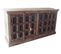 Buffet, Meuble De Rangement En Bois Coloris Marron Vieilli - L. 193 X P. 44 X H. 96 Cm