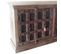 Buffet, Meuble De Rangement En Bois Coloris Marron Vieilli - L. 193 X P. 44 X H. 96 Cm